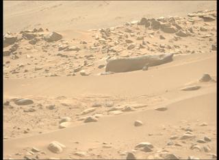 View image taken on Mars, Mars Perseverance Sol 1045: Left Mastcam-Z Camera