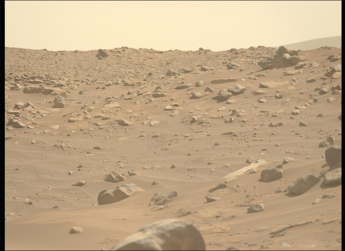 This image was taken by MCZ_LEFT onboard NASA's Mars rover Perseverance on Sol 1045