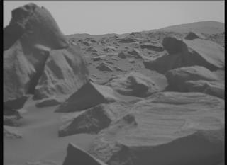 View image taken on Mars, Mars Perseverance Sol 1045: Right Mastcam-Z Camera