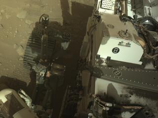 View image taken on Mars, Mars Perseverance Sol 1046: Left Navigation Camera (Navcam)
