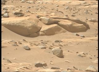 View image taken on Mars, Mars Perseverance Sol 1046: Left Mastcam-Z Camera