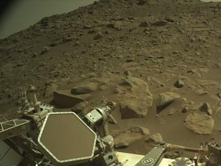 View image taken on Mars, Mars Perseverance Sol 1047: Left Navigation Camera (Navcam)