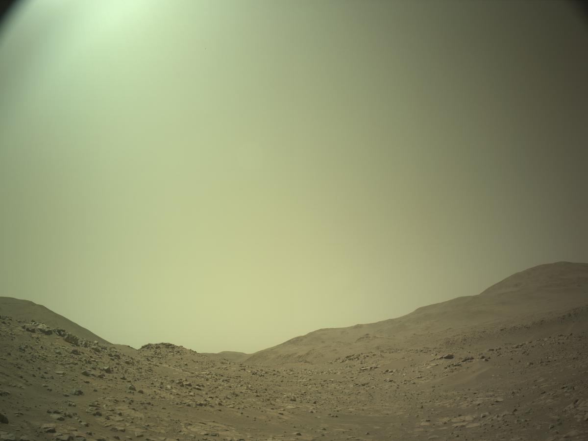 This image was taken by NAVCAM_LEFT onboard NASA's Mars rover Perseverance on Sol 1048