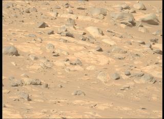 View image taken on Mars, Mars Perseverance Sol 1048: Left Mastcam-Z Camera