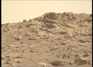 View image taken on Mars, Mars Perseverance Sol 1048: Left Mastcam-Z Camera
