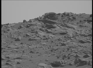 View image taken on Mars, Mars Perseverance Sol 1048: Left Mastcam-Z Camera
