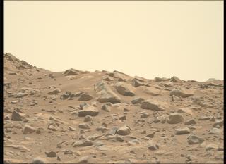 View image taken on Mars, Mars Perseverance Sol 1048: Left Mastcam-Z Camera