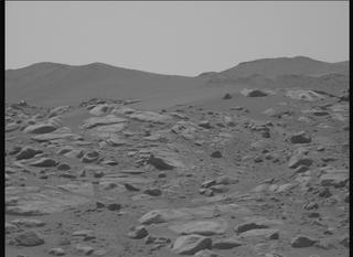 View image taken on Mars, Mars Perseverance Sol 1048: Left Mastcam-Z Camera