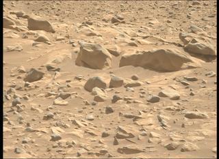 View image taken on Mars, Mars Perseverance Sol 1048: Left Mastcam-Z Camera
