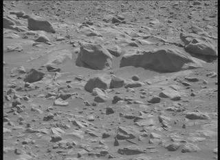 View image taken on Mars, Mars Perseverance Sol 1048: Left Mastcam-Z Camera