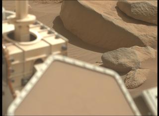 View image taken on Mars, Mars Perseverance Sol 1048: Left Mastcam-Z Camera