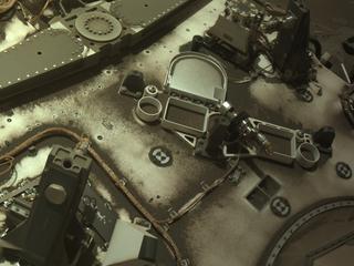 View image taken on Mars, Mars Perseverance Sol 1049: Left Navigation Camera (Navcam)