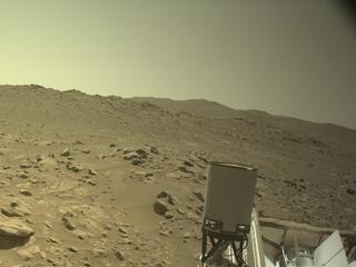View image taken on Mars, Mars Perseverance Sol 1050: Left Navigation Camera (Navcam)