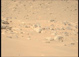 View image taken on Mars, Mars Perseverance Sol 1051: Left Mastcam-Z Camera