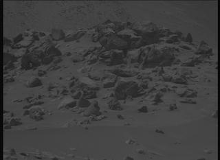 View image taken on Mars, Mars Perseverance Sol 1051: Left Mastcam-Z Camera