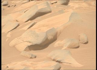 View image taken on Mars, Mars Perseverance Sol 1051: Right Mastcam-Z Camera