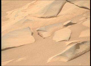 View image taken on Mars, Mars Perseverance Sol 1051: Right Mastcam-Z Camera