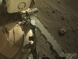 View image taken on Mars, Mars Perseverance Sol 1052: Left Navigation Camera (Navcam)