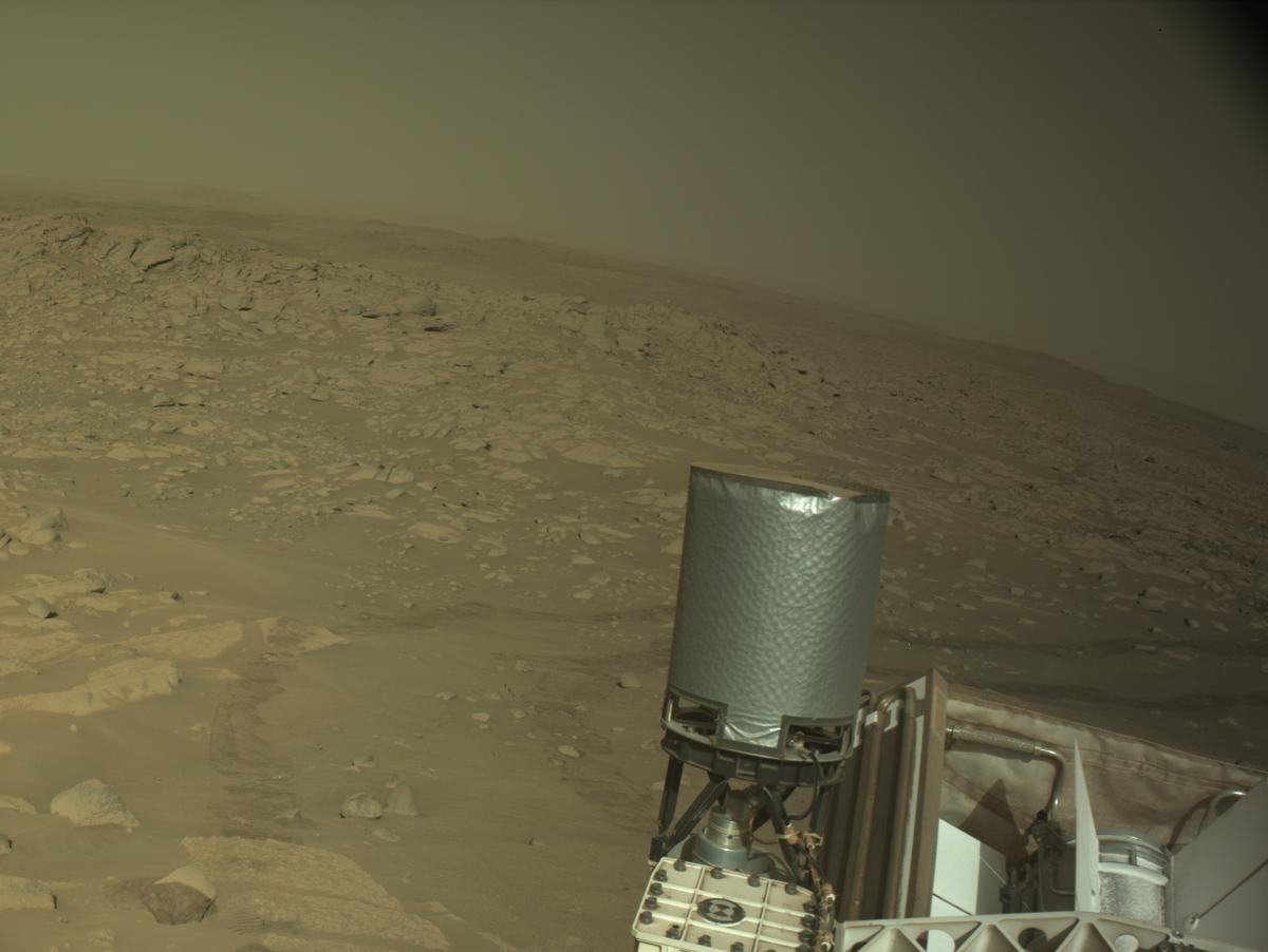 This image was taken by NAVCAM_RIGHT onboard NASA's Mars rover Perseverance on Sol 1052