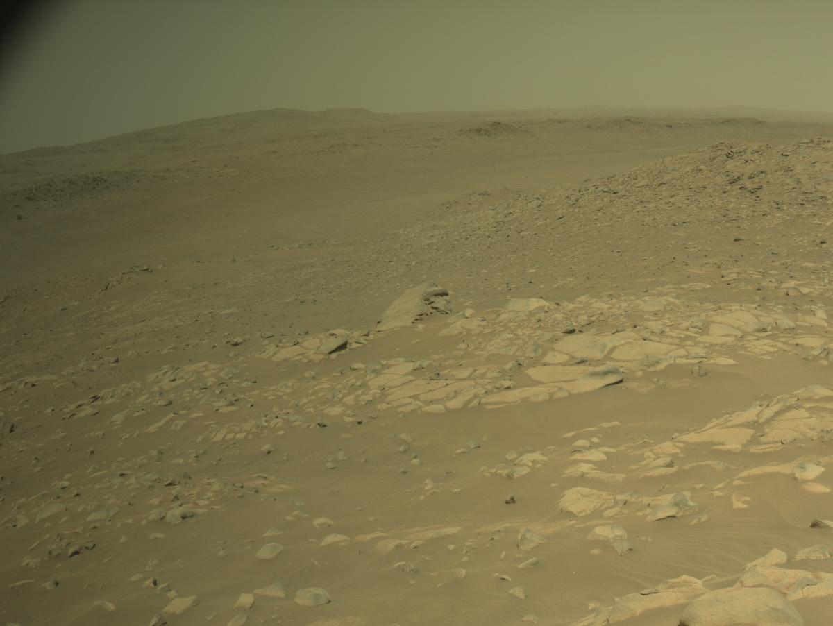 This image was taken by NAVCAM_RIGHT onboard NASA's Mars rover Perseverance on Sol 1053