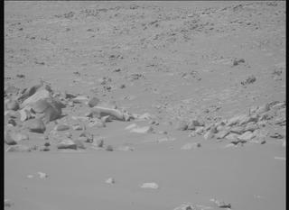 View image taken on Mars, Mars Perseverance Sol 1053: Right Mastcam-Z Camera