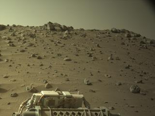 View image taken on Mars, Mars Perseverance Sol 1054: Left Navigation Camera (Navcam)