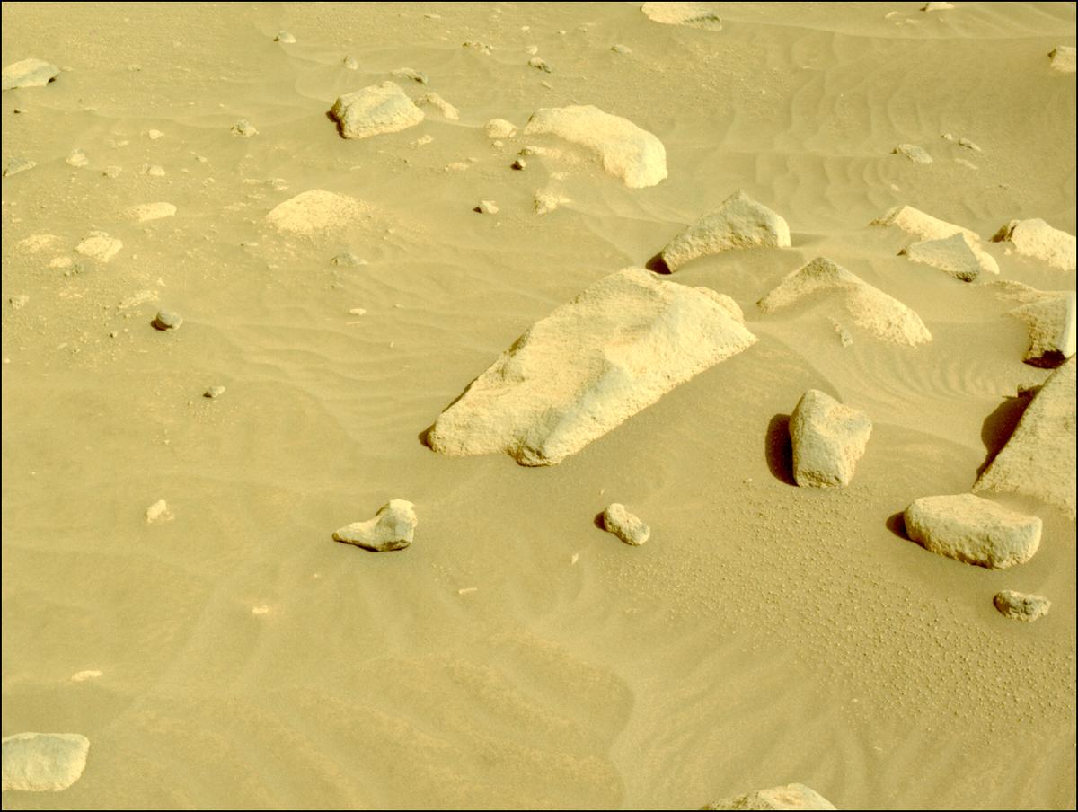 This image was taken by NAVCAM_LEFT onboard NASA's Mars rover Perseverance on Sol 1054