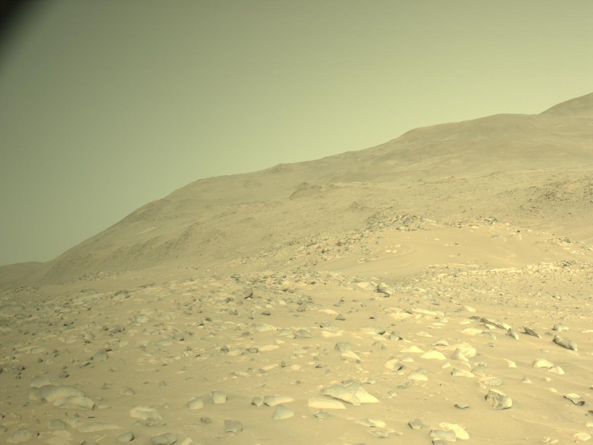 This image was taken by NAVCAM_RIGHT onboard NASA's Mars rover Perseverance on Sol 1054