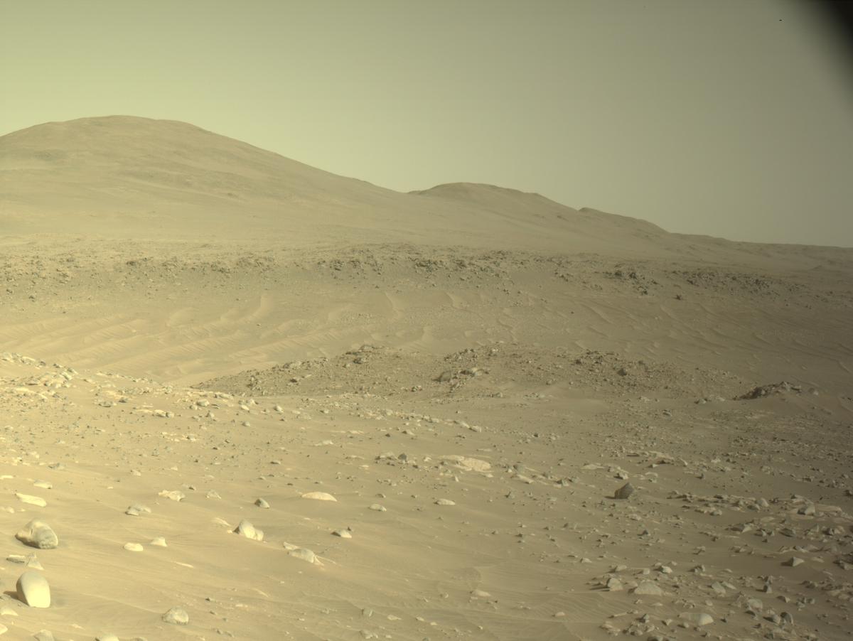 This image was taken by NAVCAM_RIGHT onboard NASA's Mars rover Perseverance on Sol 1054