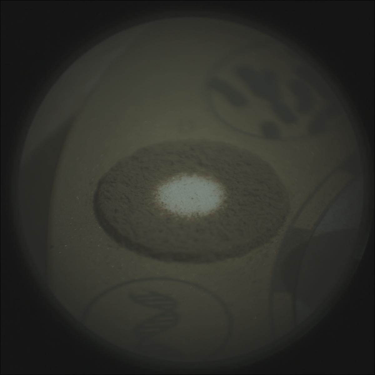 This image was taken by SUPERCAM_RMI onboard NASA's Mars rover Perseverance on Sol 1054