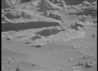 View image taken on Mars, Mars Perseverance Sol 1054: Left Mastcam-Z Camera