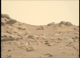 View image taken on Mars, Mars Perseverance Sol 1054: Left Mastcam-Z Camera