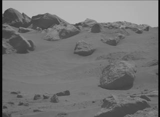 View image taken on Mars, Mars Perseverance Sol 1054: Left Mastcam-Z Camera