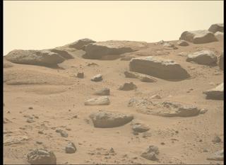 View image taken on Mars, Mars Perseverance Sol 1054: Left Mastcam-Z Camera