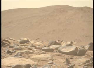 View image taken on Mars, Mars Perseverance Sol 1054: Left Mastcam-Z Camera