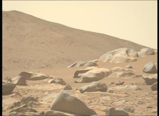 View image taken on Mars, Mars Perseverance Sol 1054: Left Mastcam-Z Camera