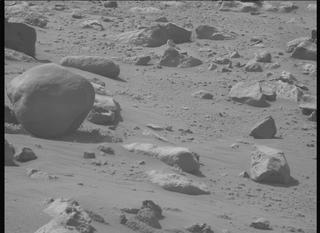 View image taken on Mars, Mars Perseverance Sol 1054: Left Mastcam-Z Camera