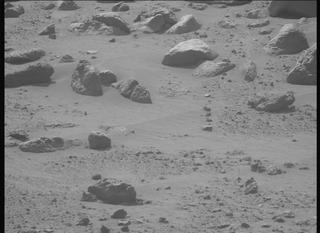 View image taken on Mars, Mars Perseverance Sol 1054: Left Mastcam-Z Camera