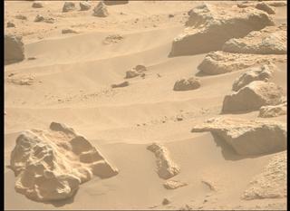 View image taken on Mars, Mars Perseverance Sol 1054: Left Mastcam-Z Camera