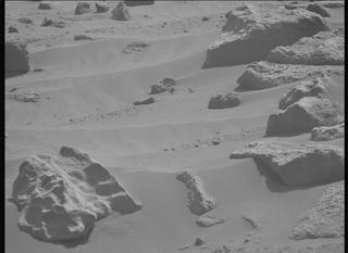 View image taken on Mars, Mars Perseverance Sol 1054: Left Mastcam-Z Camera