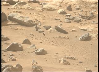 View image taken on Mars, Mars Perseverance Sol 1054: Left Mastcam-Z Camera