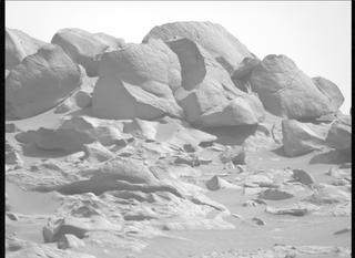 View image taken on Mars, Mars Perseverance Sol 1054: Left Mastcam-Z Camera