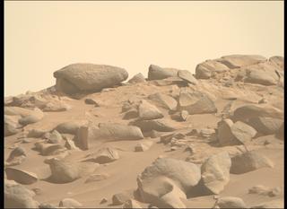 View image taken on Mars, Mars Perseverance Sol 1054: Right Mastcam-Z Camera