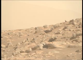 View image taken on Mars, Mars Perseverance Sol 1054: Right Mastcam-Z Camera