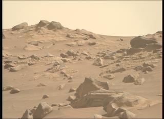 View image taken on Mars, Mars Perseverance Sol 1054: Right Mastcam-Z Camera