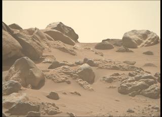 View image taken on Mars, Mars Perseverance Sol 1054: Right Mastcam-Z Camera