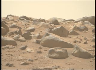View image taken on Mars, Mars Perseverance Sol 1054: Right Mastcam-Z Camera