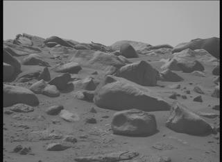 View image taken on Mars, Mars Perseverance Sol 1054: Right Mastcam-Z Camera