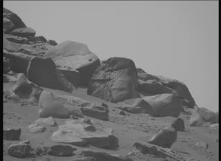 View image taken on Mars, Mars Perseverance Sol 1054: Right Mastcam-Z Camera