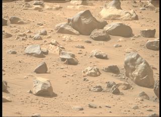 View image taken on Mars, Mars Perseverance Sol 1054: Right Mastcam-Z Camera